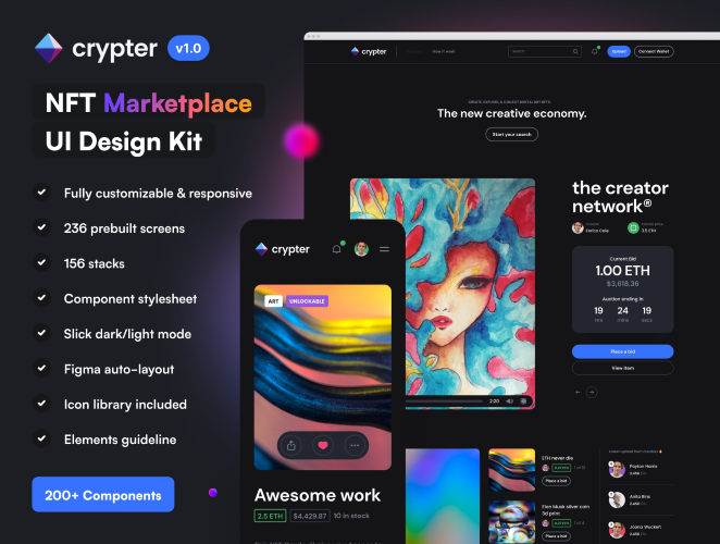 [UI8] Crypter - NFT Marketplace UI Kit (2020)_0.png